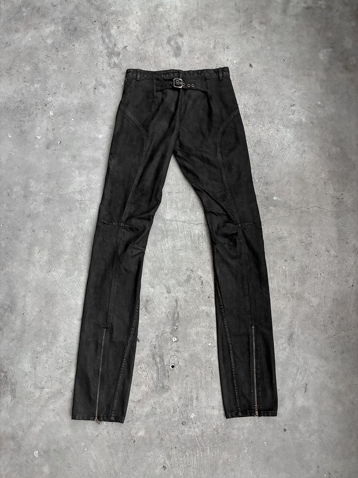 PLN Waxed Biker Denim
