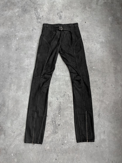 PLN Waxed Biker Denim