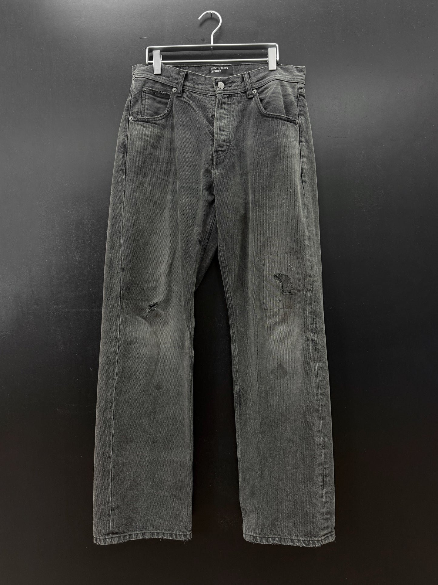 Enfants Riches Déprimés FW25 Straight Leg Repaired Denim
