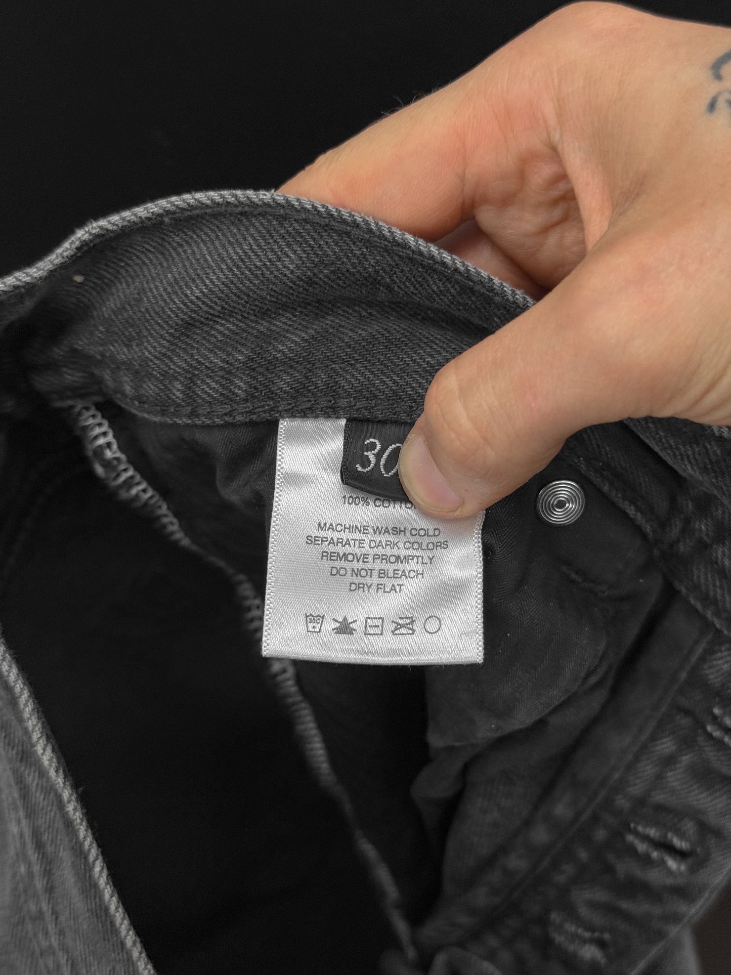 Enfants Riches Déprimés FW25 Straight Leg Repaired Denim