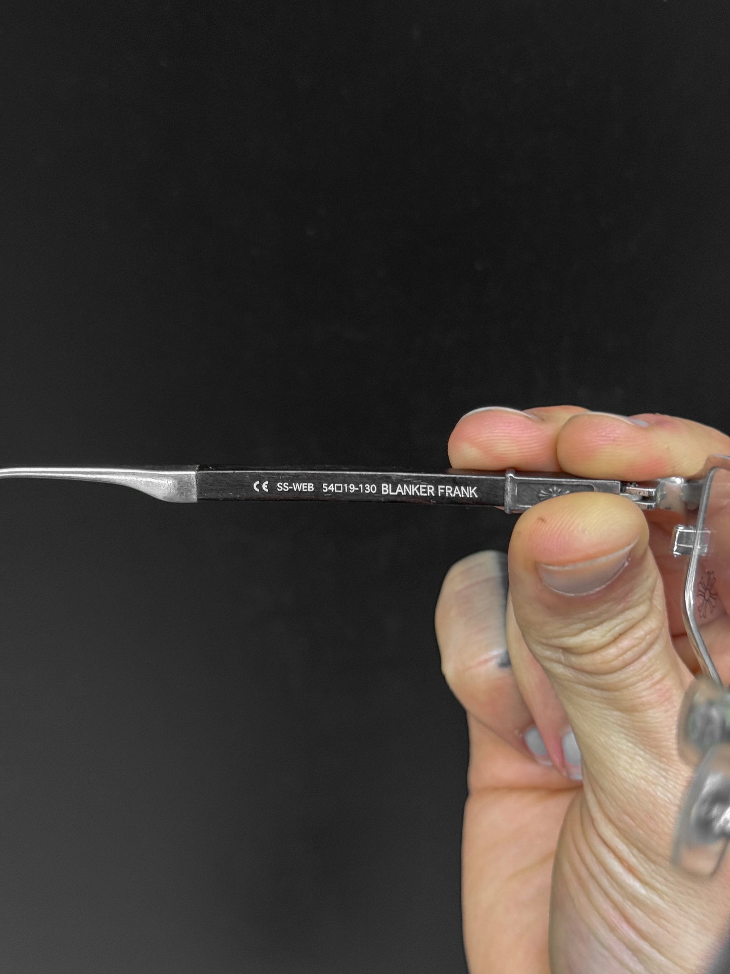 Chrome Hearts Blanker Frank Glasses