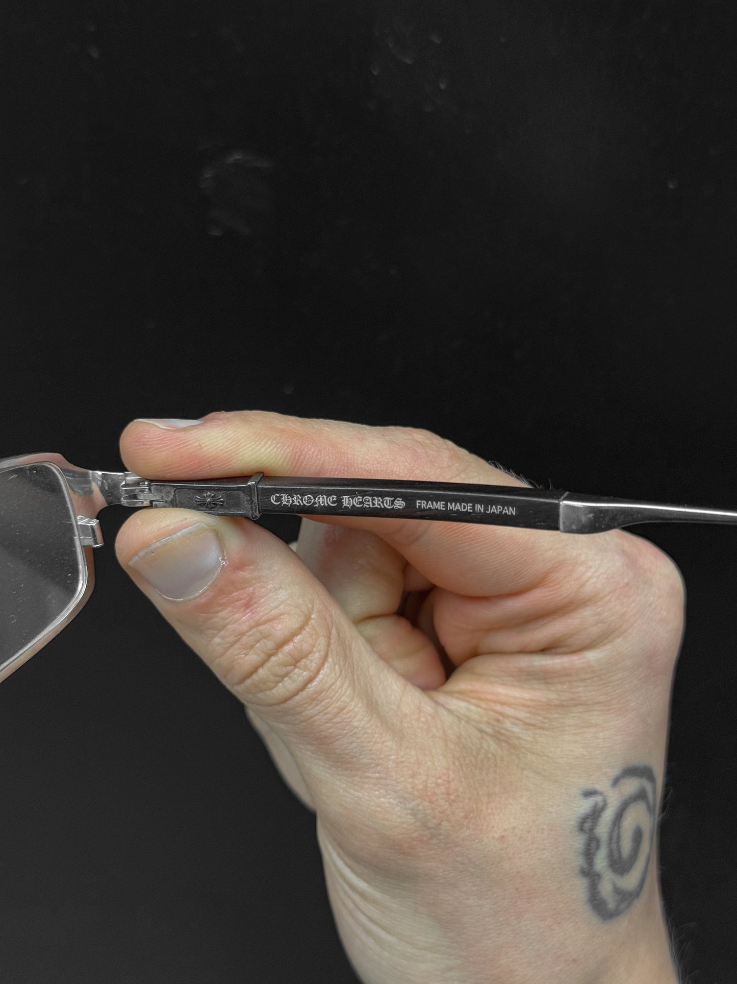 Chrome Hearts Blanker Frank Glasses