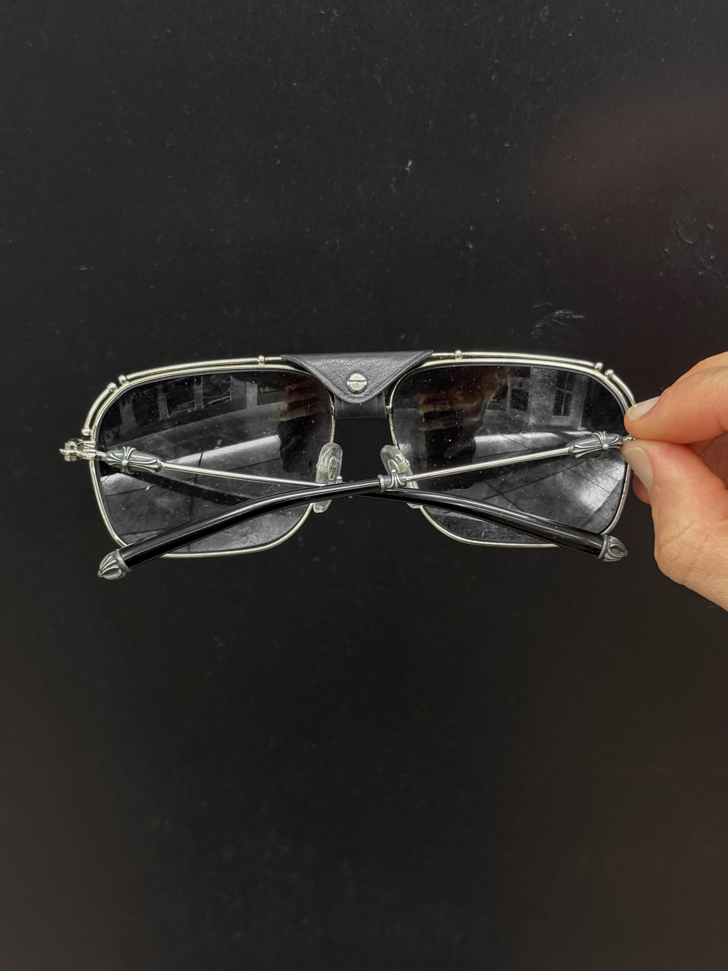 Chrome Hearts Kufanaw Aviator Sunglasses