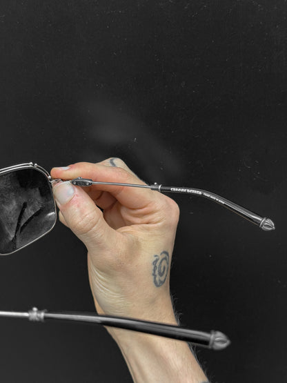 Chrome Hearts Kufanaw Aviator Sunglasses