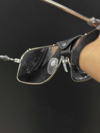 Chrome Hearts Kufanaw Aviator Sunglasses