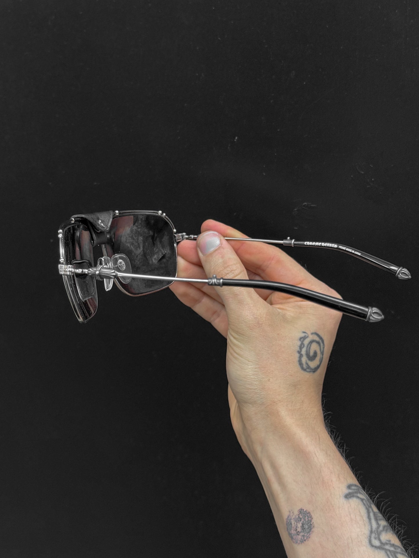 Chrome Hearts Kufanaw Aviator Sunglasses