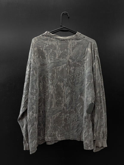 Vintage Thrashed Boxy Camo Longsleeve